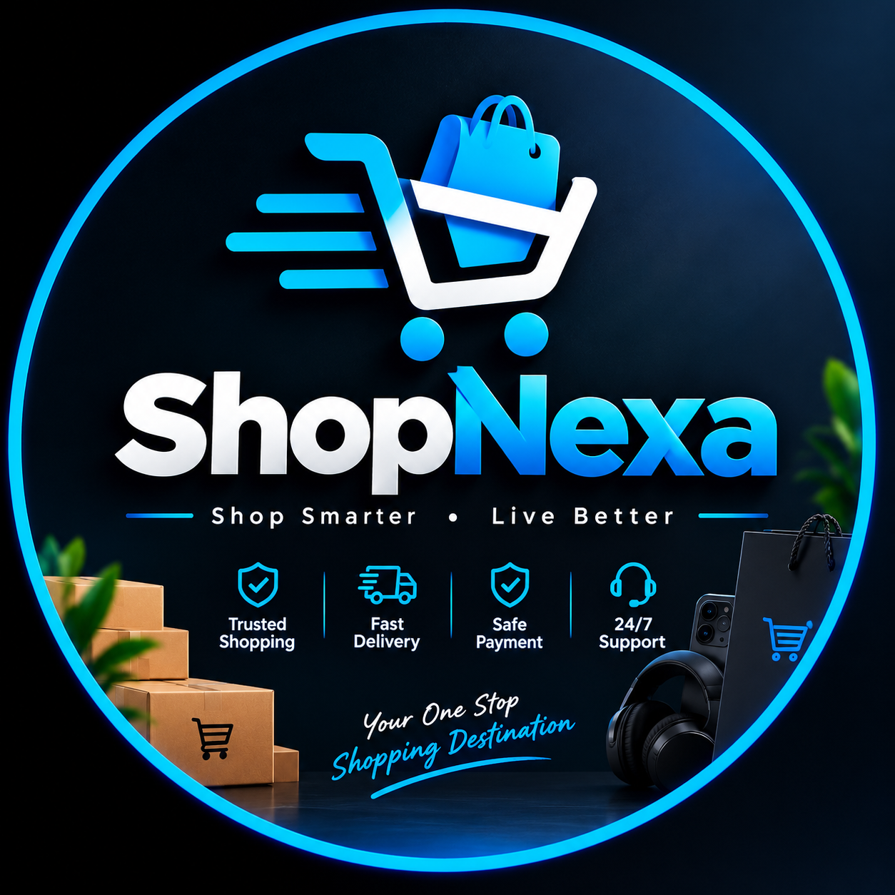 ShopNexa logo