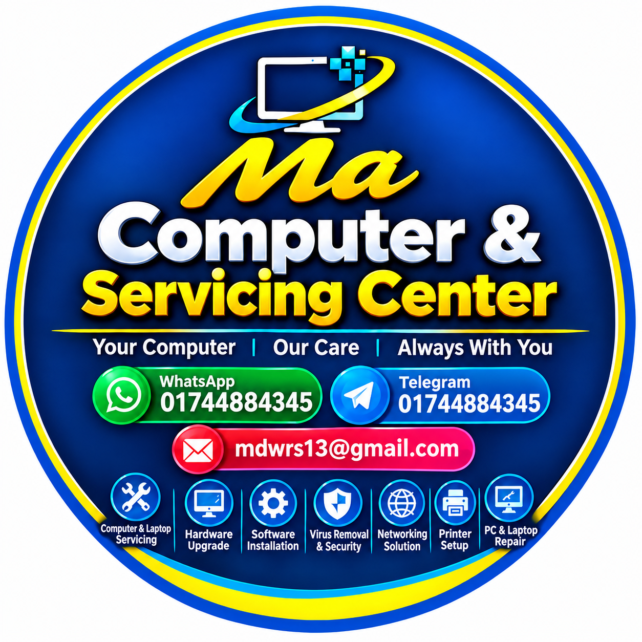 Ma Computer & Servicing Center logo