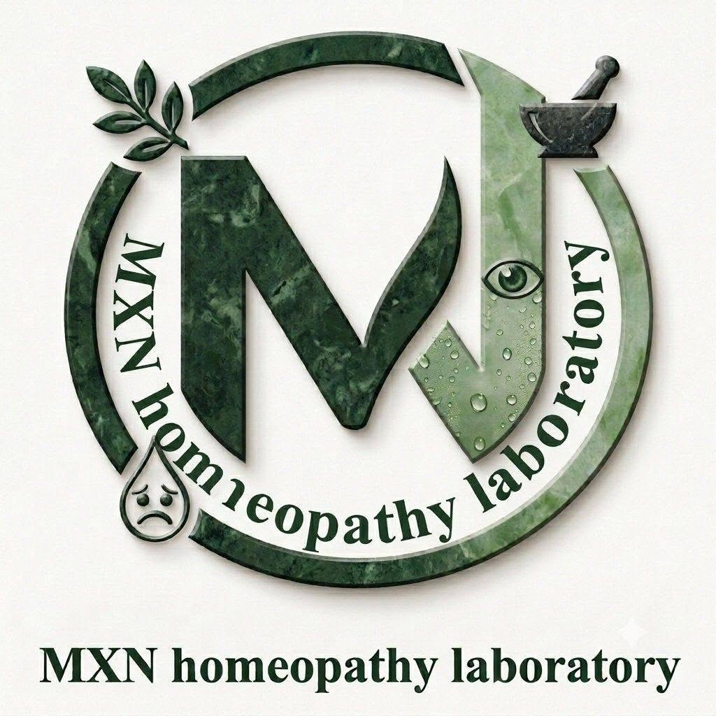 MXN homeopathy  Ayurvedic laboratory logo
